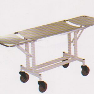STRETCHER ON TROLLEY 2 SIDE FOLDING